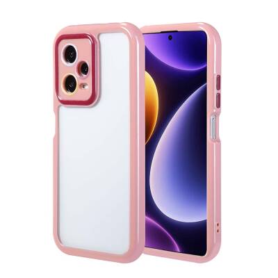 Xiaomi Redmi Note 12 Pro Plus 5G Case Camera Protected Colorful Edge Frame Design Zore Vitamin Cover - 5