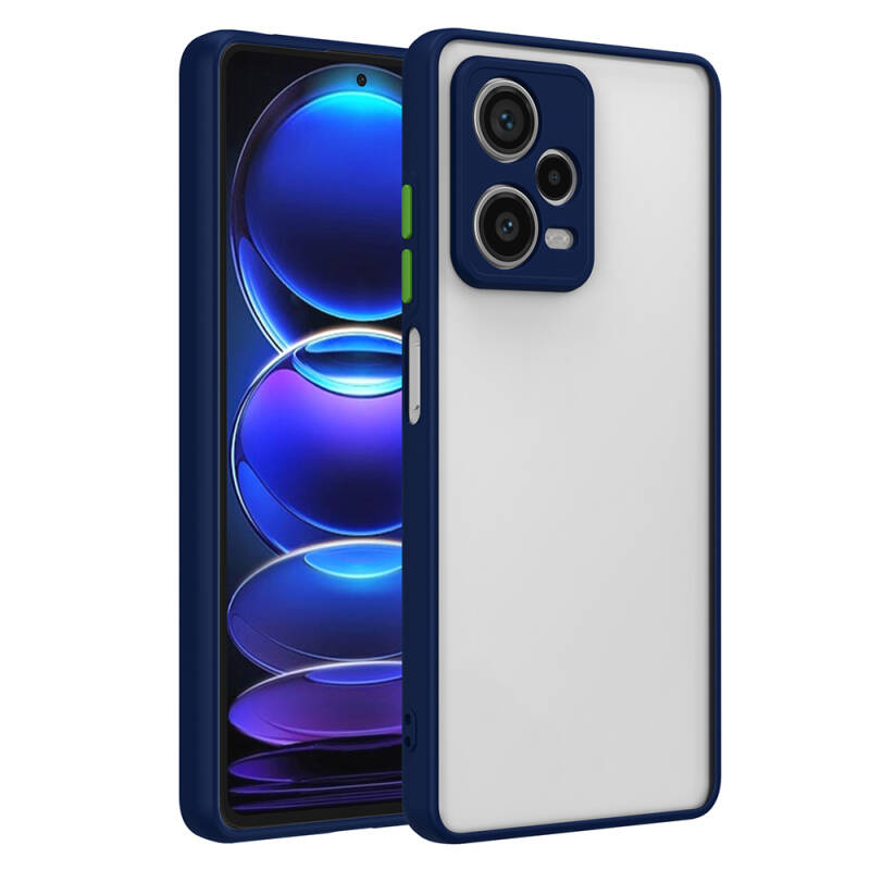 Xiaomi Redmi Note 12 Pro Plus 5G Case Zore Hux Cover - 1