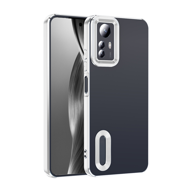 Xiaomi Redmi Note 12S Case Camera Protection Logo Showing Zore Omega Cover - 3