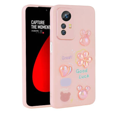 Xiaomi Redmi Note 12S Case Relief Figured Shiny Zore Toys Silicone Cover - 1