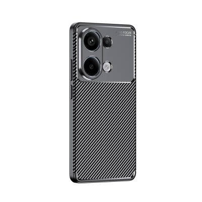 Xiaomi Redmi Note 13 4G Case Zore Negro Silicone Cover - 5