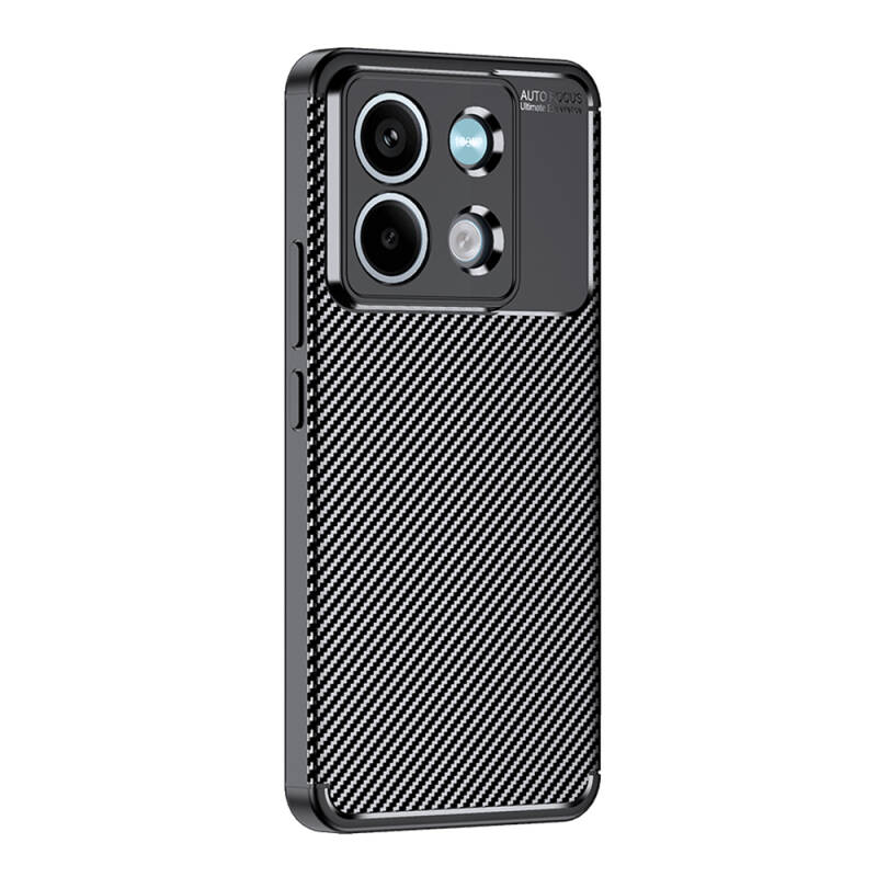 Xiaomi Redmi Note 13 5G Case Zore Negro Silicone Cover - 9