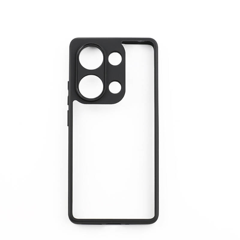 Xiaomi Redmi Note 13 Pro 4G Case Camera Protected Transparent Back Surface Zore New Roll Cover - 1