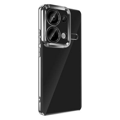 Xiaomi Redmi Note 13 Pro 4G Case Camera Protection Zore Omega Cover Showing Logo - 15