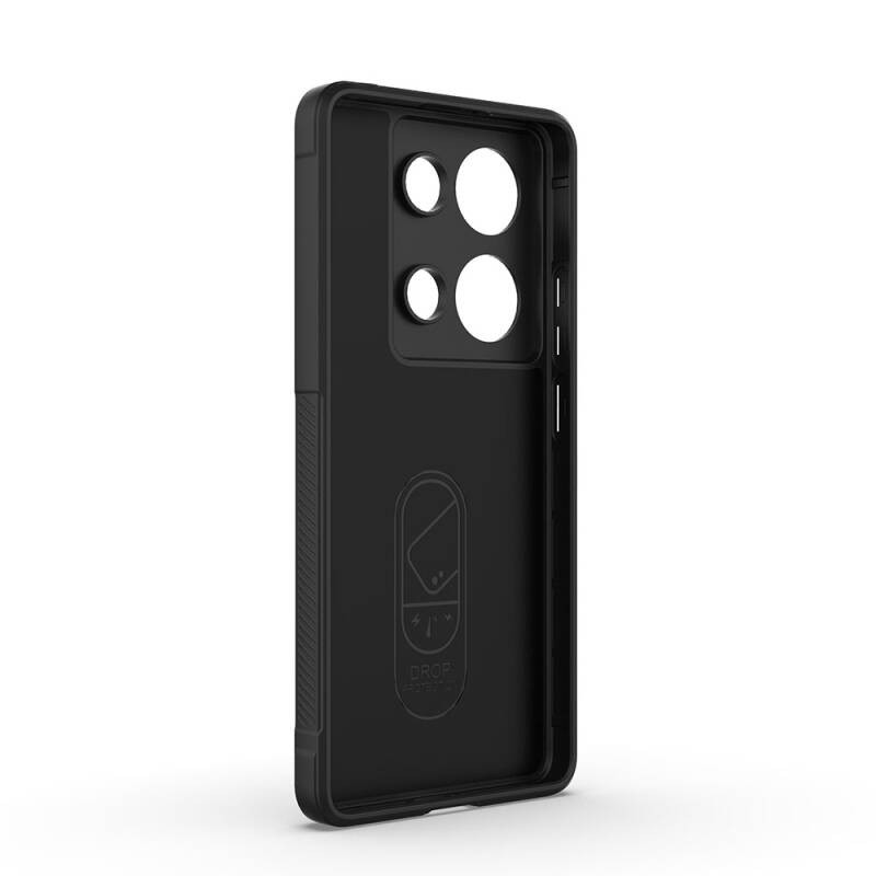 Xiaomi Redmi Note 13 Pro 4G Case Flexible TPU Hollow Back Surface Design Zore Etnik Silicone Cover - 8