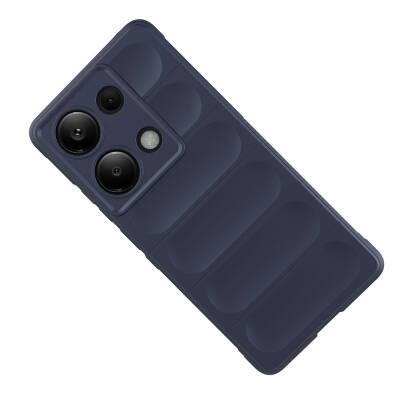 Xiaomi Redmi Note 13 Pro 4G Case Flexible TPU Hollow Back Surface Design Zore Etnik Silicone Cover - 35