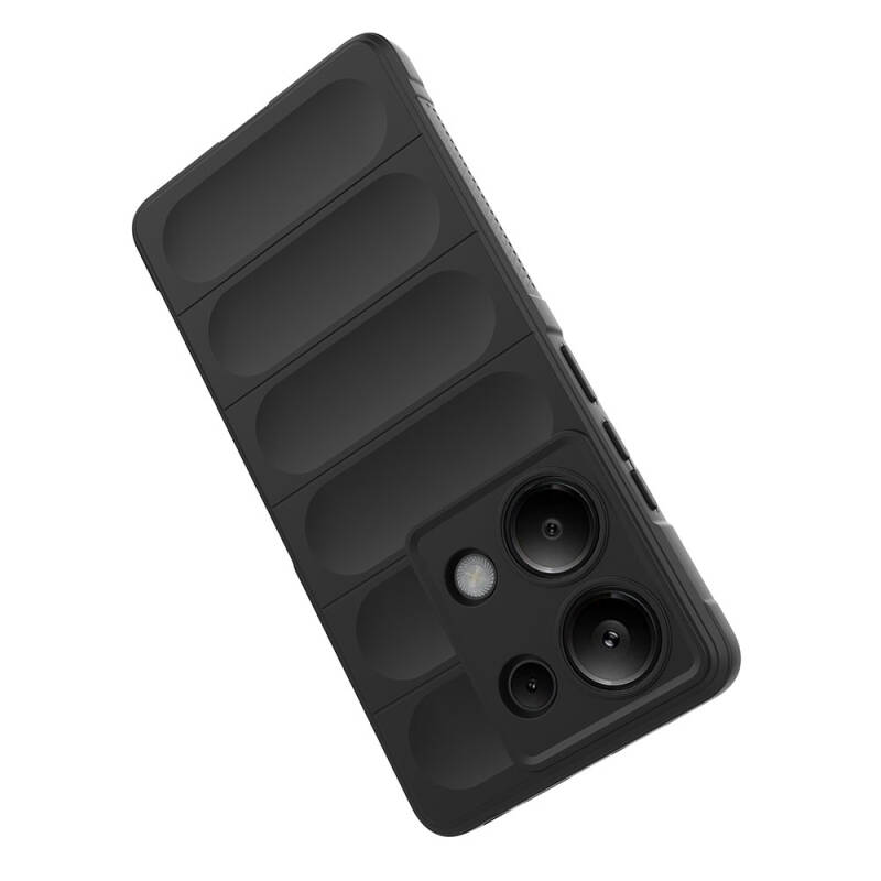 Xiaomi Redmi Note 13 Pro 4G Case Flexible TPU Hollow Back Surface Design Zore Etnik Silicone Cover - 15