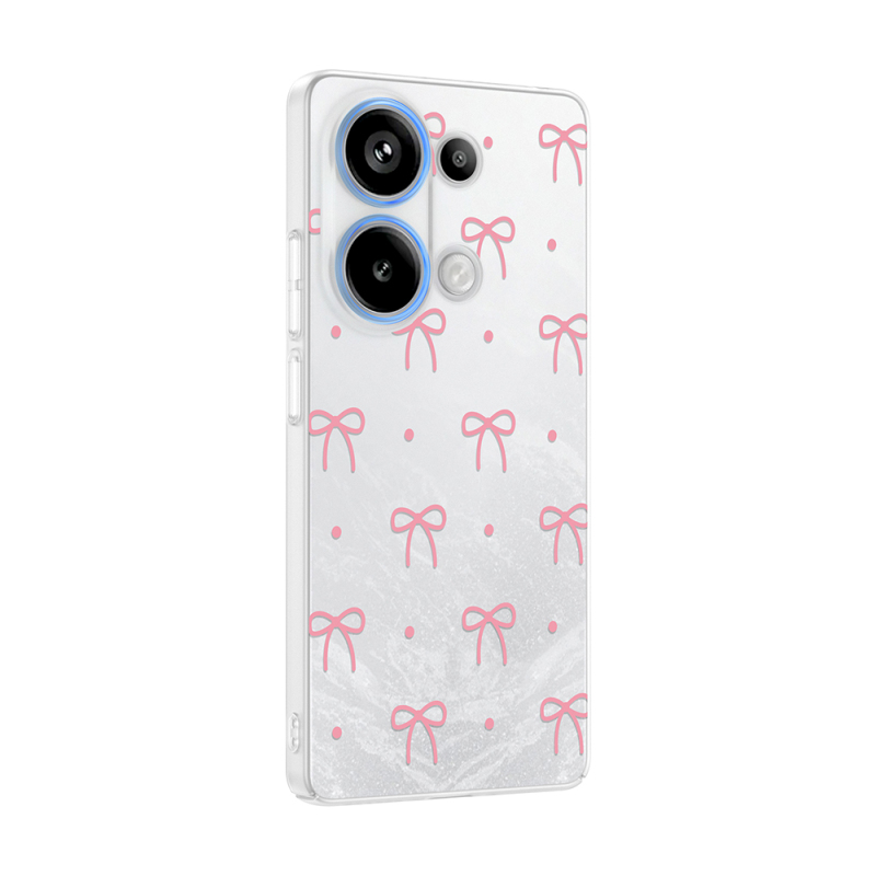Xiaomi Redmi Note 13 Pro 4G Case with Camera Protector, Patterned Zore Clip Cover - 7