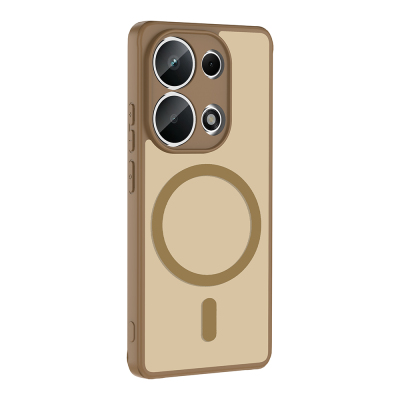 Xiaomi Redmi Note 13 Pro 4G Case with M-safe Charging Feature Zore Babet Cover - 6