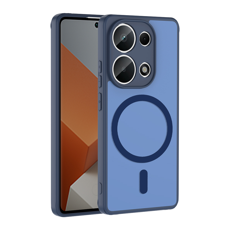 Xiaomi Redmi Note 13 Pro 4G Case with M-safe Charging Feature Zore Babet Cover - 3