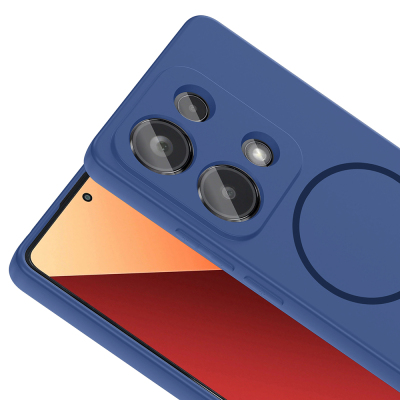 Xiaomi Redmi Note 13 Pro 4G Case Zore Meta Cover with M-safe Charging Feature - 16