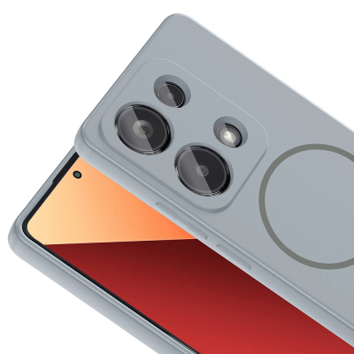 Xiaomi Redmi Note 13 Pro 4G Case Zore Meta Cover with M-safe Charging Feature - 20