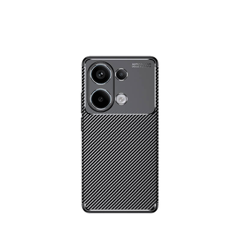 Xiaomi Redmi Note 13 Pro 4G Case Zore Negro Silicone Cover - 2