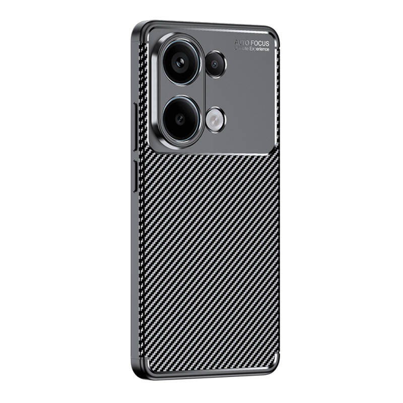 Xiaomi Redmi Note 13 Pro 4G Case Zore Negro Silicone Cover - 9