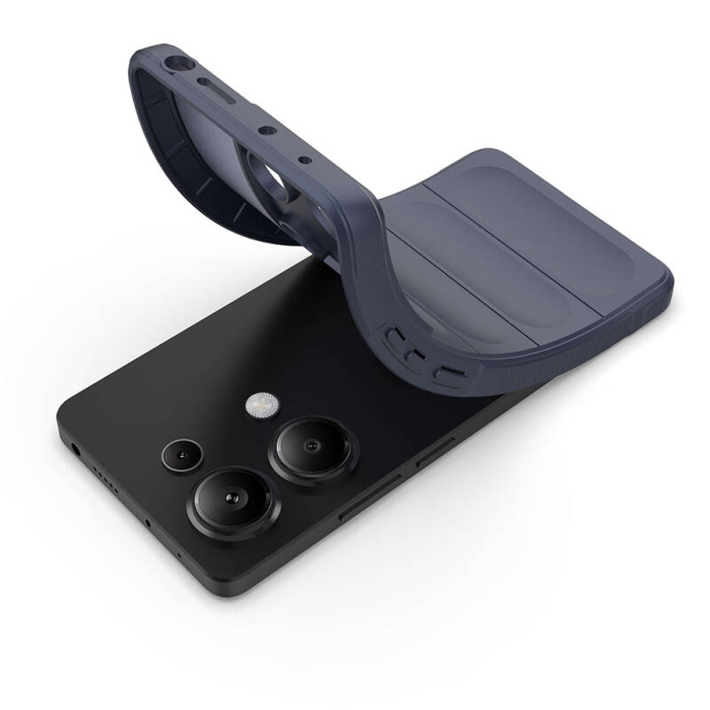 Xiaomi Redmi Note 13 Pro 4G Kılıf Esnek TPU Oyuklu Arka Yüzey Tasarımlı Zore Etnik Silikon Kapak - 38