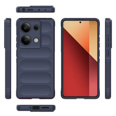 Xiaomi Redmi Note 13 Pro 4G Kılıf Esnek TPU Oyuklu Arka Yüzey Tasarımlı Zore Etnik Silikon Kapak - 33