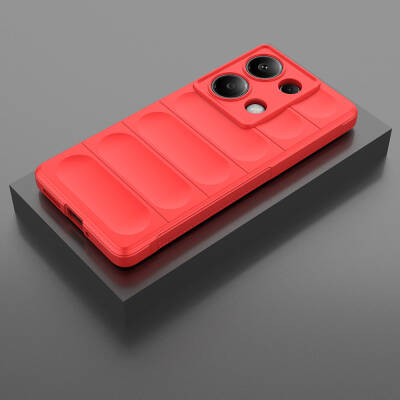Xiaomi Redmi Note 13 Pro 4G Kılıf Esnek TPU Oyuklu Arka Yüzey Tasarımlı Zore Etnik Silikon Kapak - 31