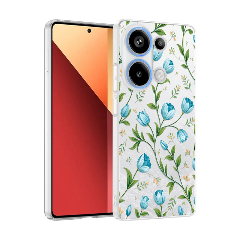Xiaomi Redmi Note 13 Pro 4G Kılıf Kamera Korumalı Desenli Zore Klip Kapak - 2