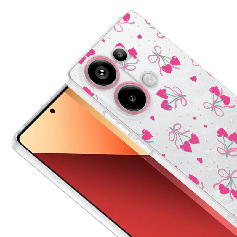 Xiaomi Redmi Note 13 Pro 4G Kılıf Kamera Korumalı Desenli Zore Klip Kapak - 12