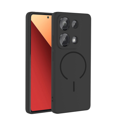 Xiaomi Redmi Note 13 Pro 4G Kılıf M-safe Şarj Özellikli Zore Meta Kapak - 3