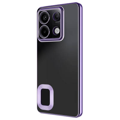 Xiaomi Redmi Note 13 Pro 5G Case Camera Protection Zore Omega Cover Showing Logo - 5