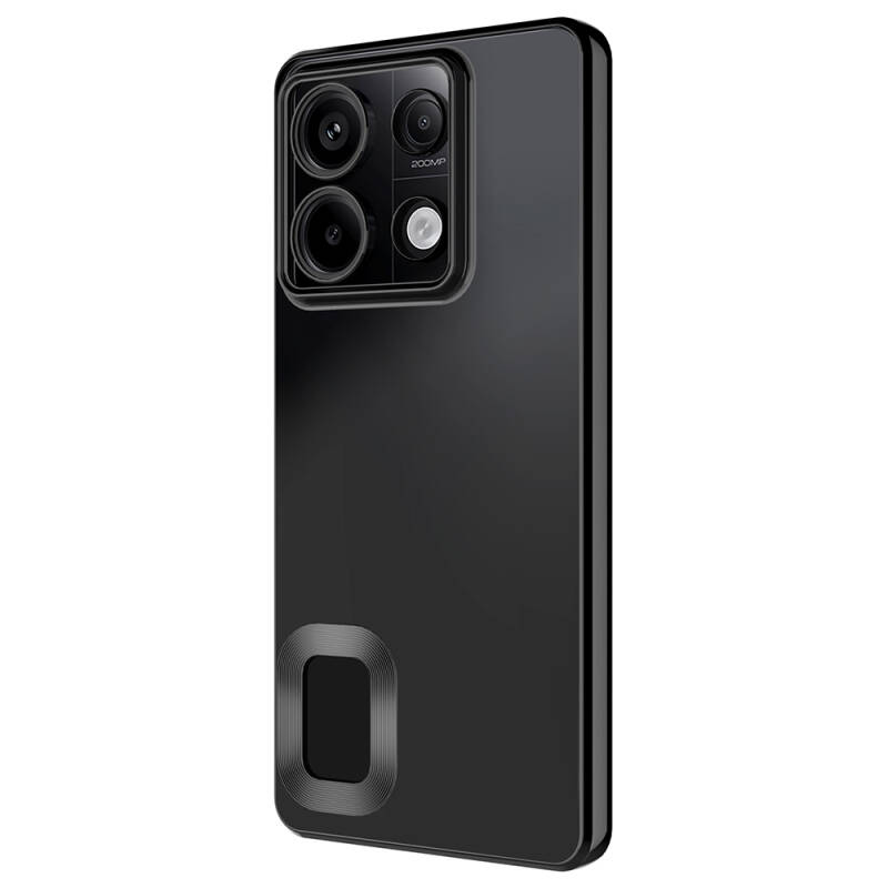 Xiaomi Redmi Note 13 Pro 5G Case Camera Protection Zore Omega Cover Showing Logo - 8