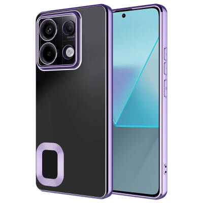 Xiaomi Redmi Note 13 Pro 5G Case Camera Protection Zore Omega Cover Showing Logo - 14