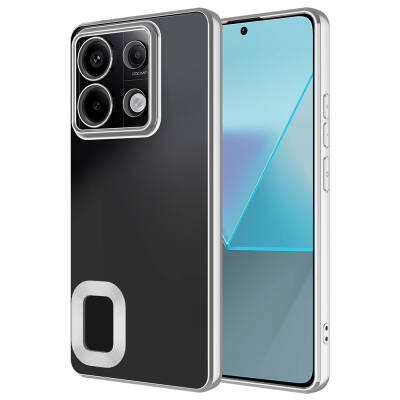 Xiaomi Redmi Note 13 Pro 5G Case Camera Protection Zore Omega Cover Showing Logo - 15