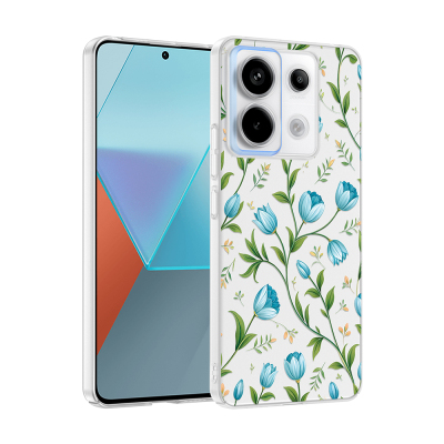 Xiaomi Redmi Note 13 Pro 5G Case with Camera Protector, Patterned Zore Clip Cover - 2