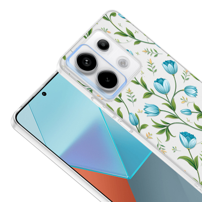Xiaomi Redmi Note 13 Pro 5G Case with Camera Protector, Patterned Zore Clip Cover - 10