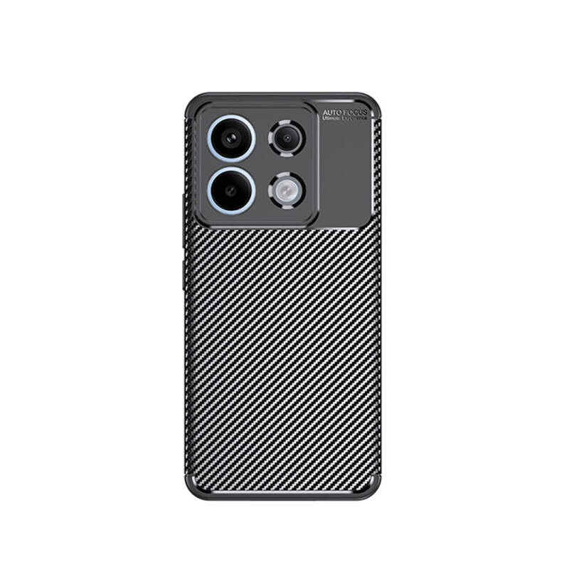 Xiaomi Redmi Note 13 Pro 5G Case Zore Negro Silicone Cover - 8