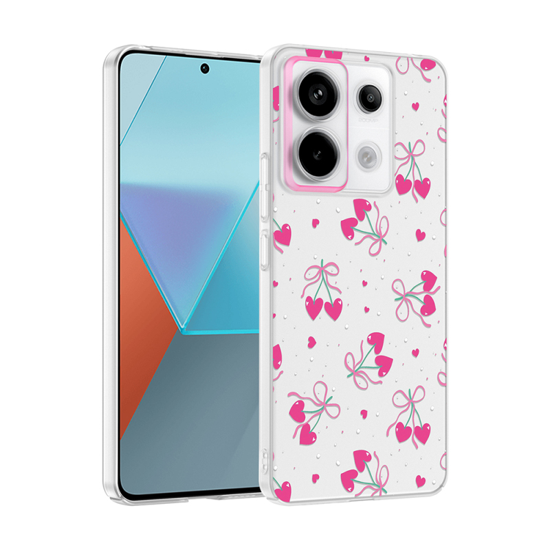 Xiaomi Redmi Note 13 Pro 5G Kılıf Kamera Korumalı Desenli Zore Klip Kapak - 3