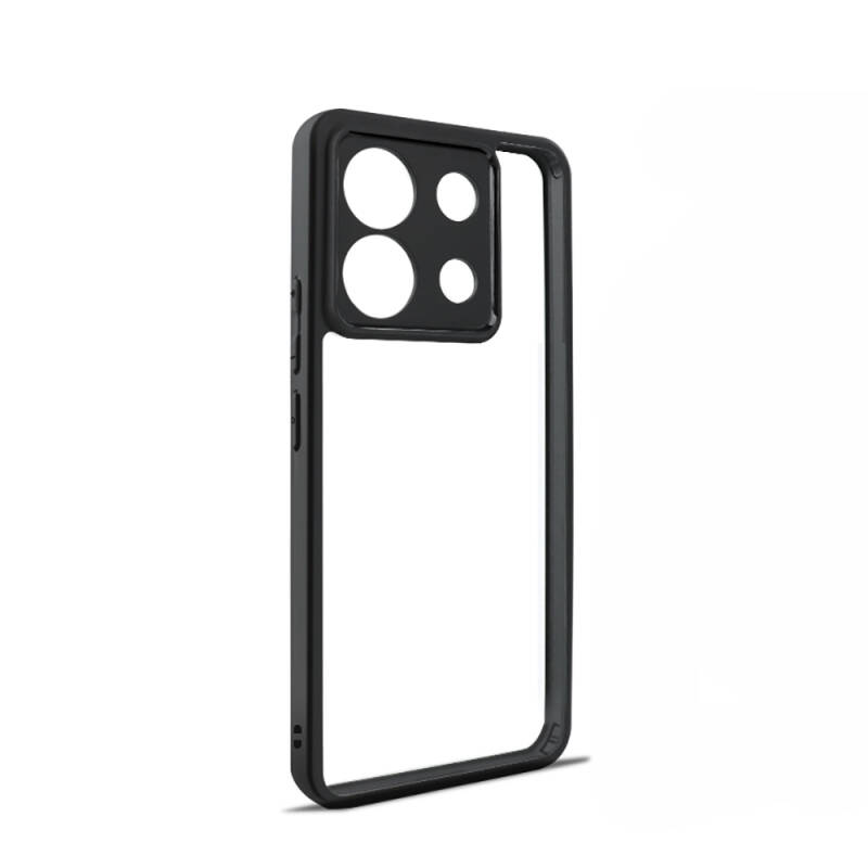 Xiaomi Redmi Note 13 Pro Case Camera Protected Transparent Back Surface Zore New Roll Cover - 1