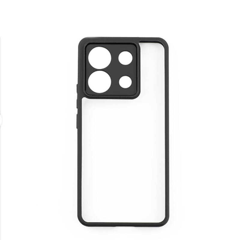 Xiaomi Redmi Note 13 Pro Case Camera Protected Transparent Back Surface Zore New Roll Cover - 10