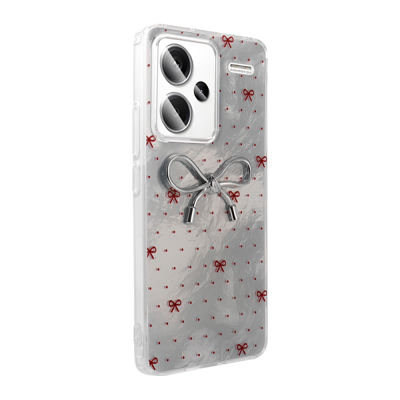 Xiaomi Redmi Note 13 Pro Plus 5G Case Camera Protection Figured Zore Ponti Silicone Cover - 8