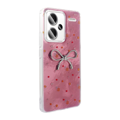 Xiaomi Redmi Note 13 Pro Plus 5G Case Camera Protection Figured Zore Ponti Silicone Cover - 6