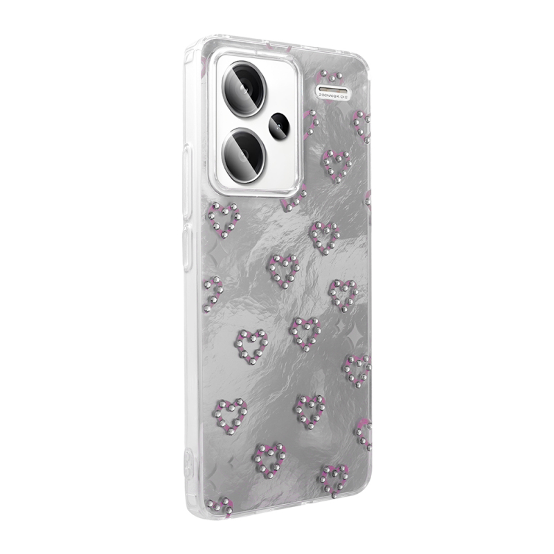Xiaomi Redmi Note 13 Pro Plus 5G Case Camera Protection Figured Zore Ponti Silicone Cover - 12