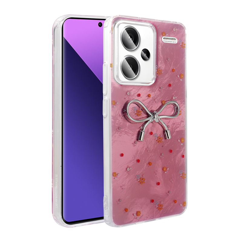 Xiaomi Redmi Note 13 Pro Plus 5G Case Camera Protection Figured Zore Ponti Silicone Cover - 3