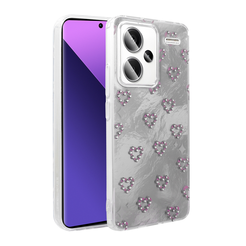 Xiaomi Redmi Note 13 Pro Plus 5G Case Camera Protection Figured Zore Ponti Silicone Cover - 2