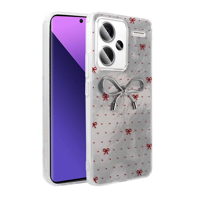 Xiaomi Redmi Note 13 Pro Plus 5G Case Camera Protection Figured Zore Ponti Silicone Cover - 5