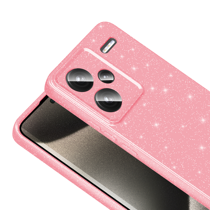 Xiaomi Redmi Note 13 Pro Plus 5G Case Camera Protection Glitter Luxury Zore Koton Cover - 13