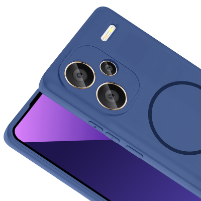 Xiaomi Redmi Note 13 Pro Plus 5G Case Zore Meta Cover with M-safe Charging Feature - 16