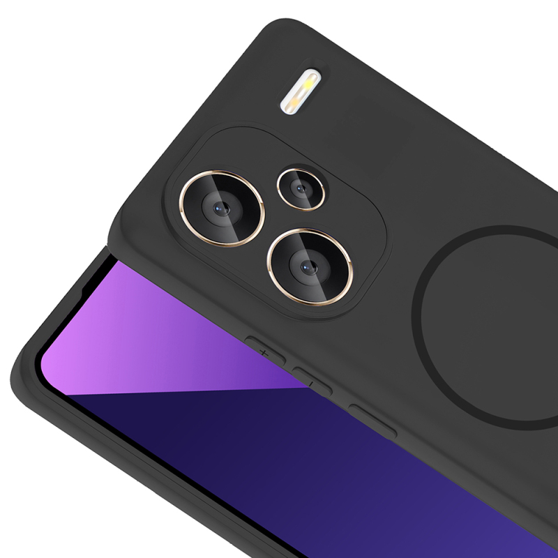 Xiaomi Redmi Note 13 Pro Plus 5G Case Zore Meta Cover with M-safe Charging Feature - 22