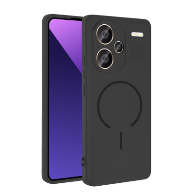 Xiaomi Redmi Note 13 Pro Plus 5G Case Zore Meta Cover with M-safe Charging Feature - 3