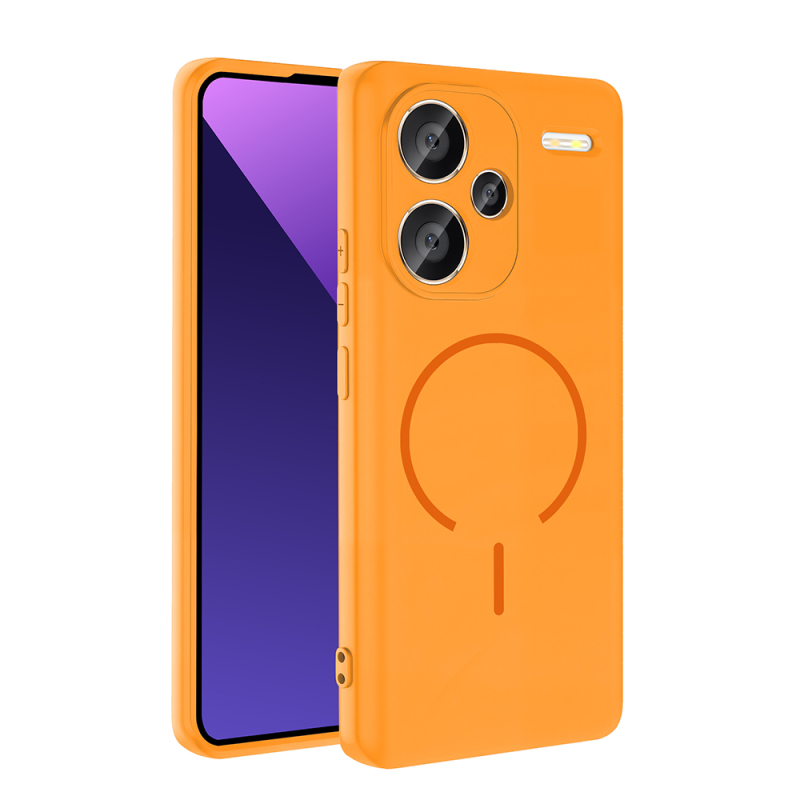 Xiaomi Redmi Note 13 Pro Plus 5G Case Zore Meta Cover with M-safe Charging Feature - 7
