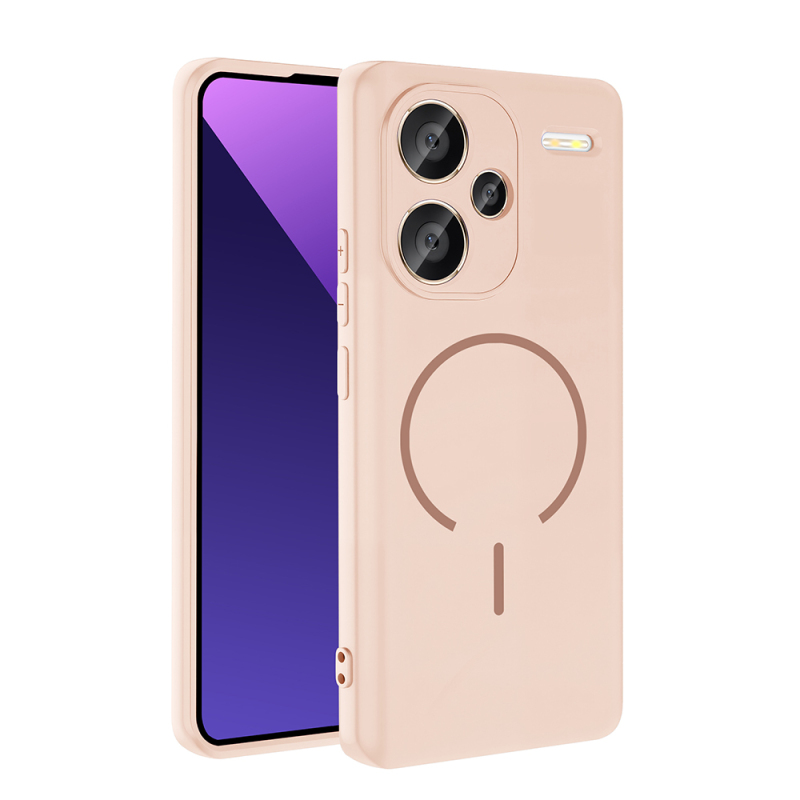 Xiaomi Redmi Note 13 Pro Plus 5G Case Zore Meta Cover with M-safe Charging Feature - 8