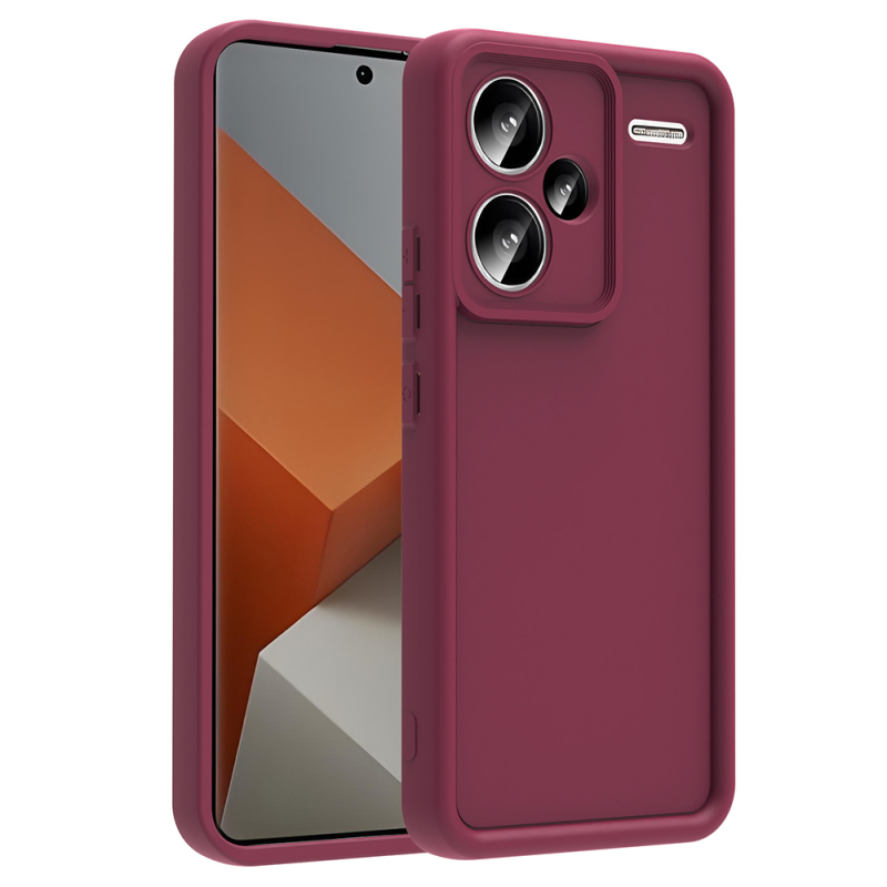 Xiaomi Redmi Note 13 Pro Plus Kılıf Kamera Korumalı Zore Ananas Kapak - 1