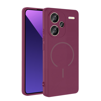 Xiaomi Redmi Note 13 Pro Plus 5G Kılıf M-safe Şarj Özellikli Zore Meta Kapak - 6