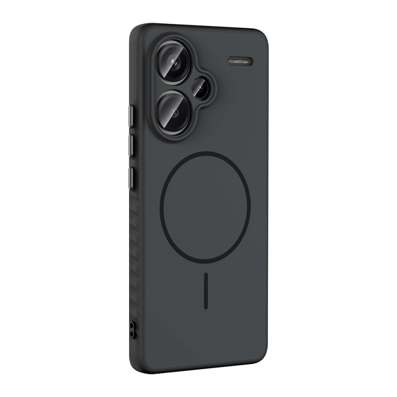 Xiaomi Redmi Note 13 Pro Plus 5G Kılıf M-safe Şarj Özellikli Zore Tea Kapak - 9