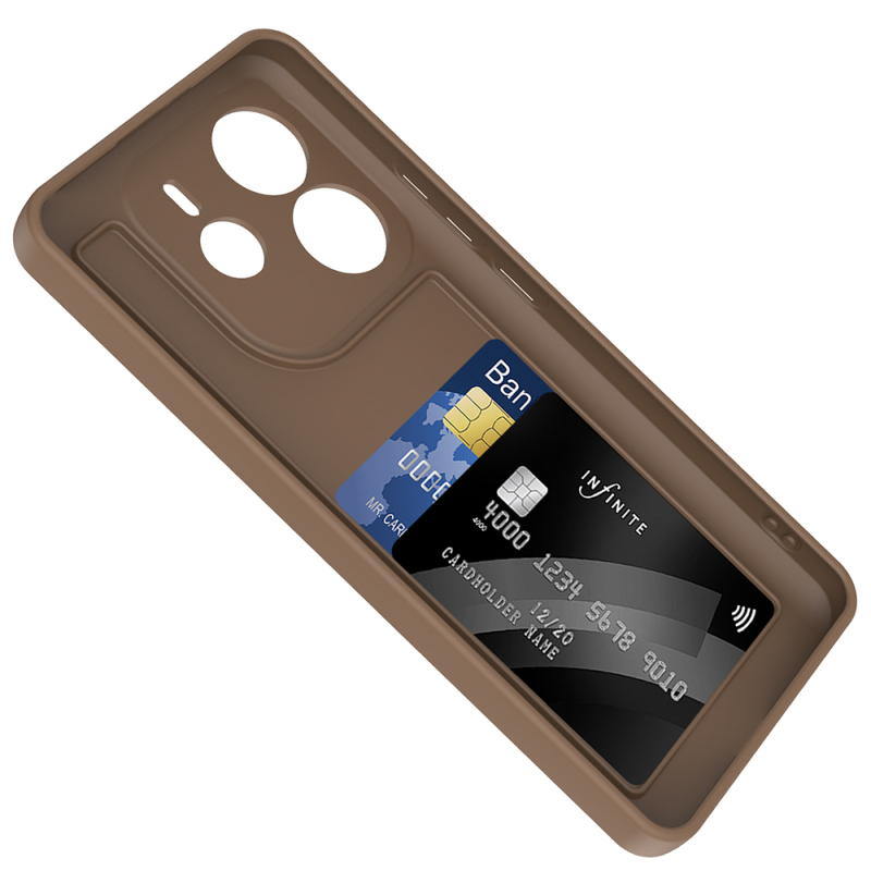 Xiaomi Redmi Note 14 4G Case Camera Protection Card Holder Zore Vitra Cover - 19
